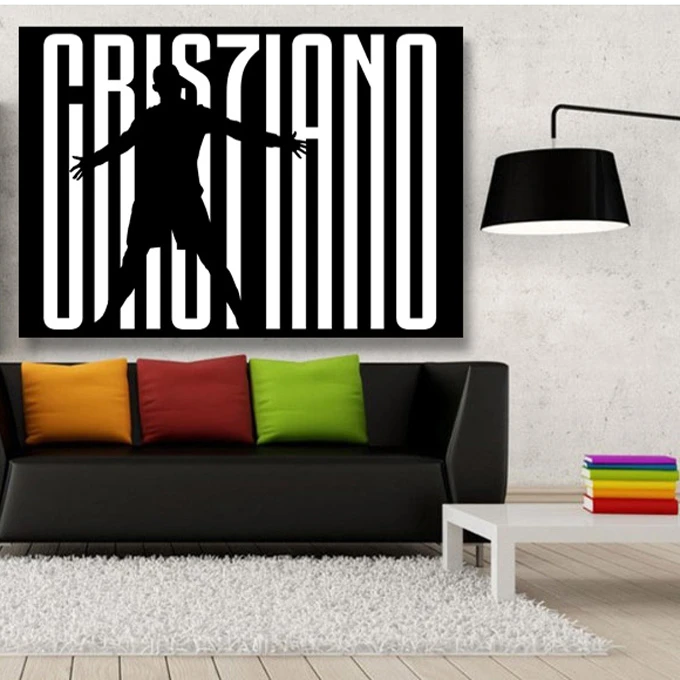 تابلو شاسی گالری استاربوی طرح کریستیانو رونالدو مدل Football 4