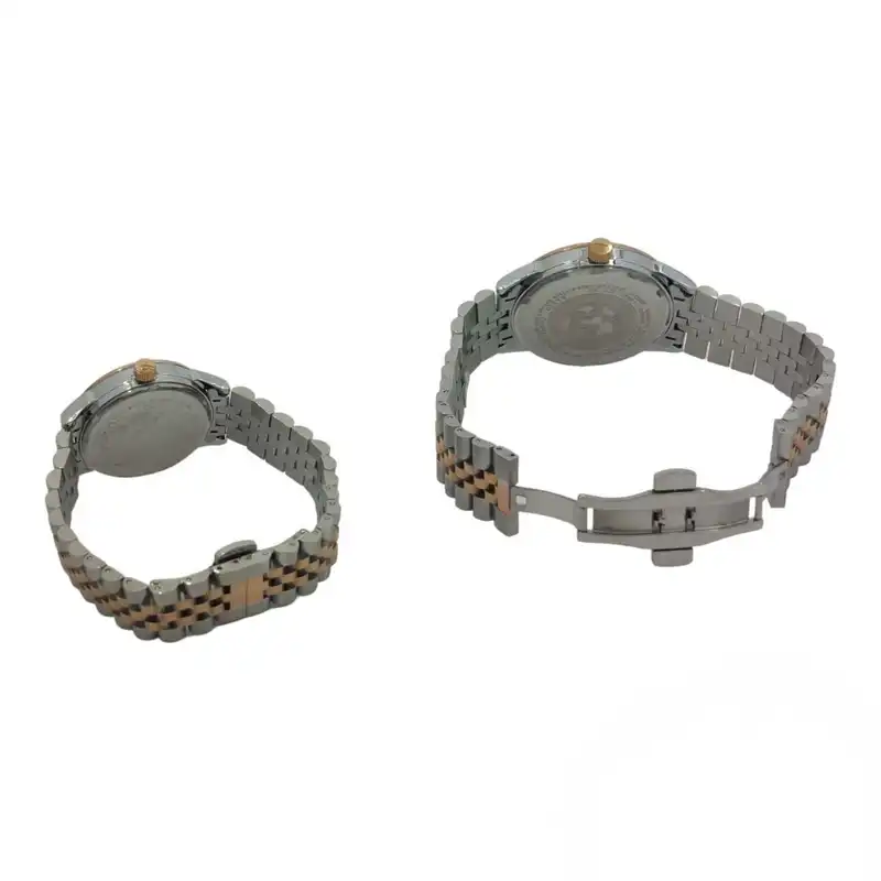 ست ساعت مچی عقربه ای زنانه و مردانه مدل کلاسیک