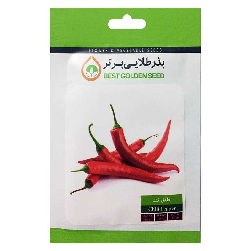 بذر فلفل قلمی تند بذر طلایی برتر کد BZT-61 بذر فلفل قلمی تند بذر طلایی برتر کد BZT-61
