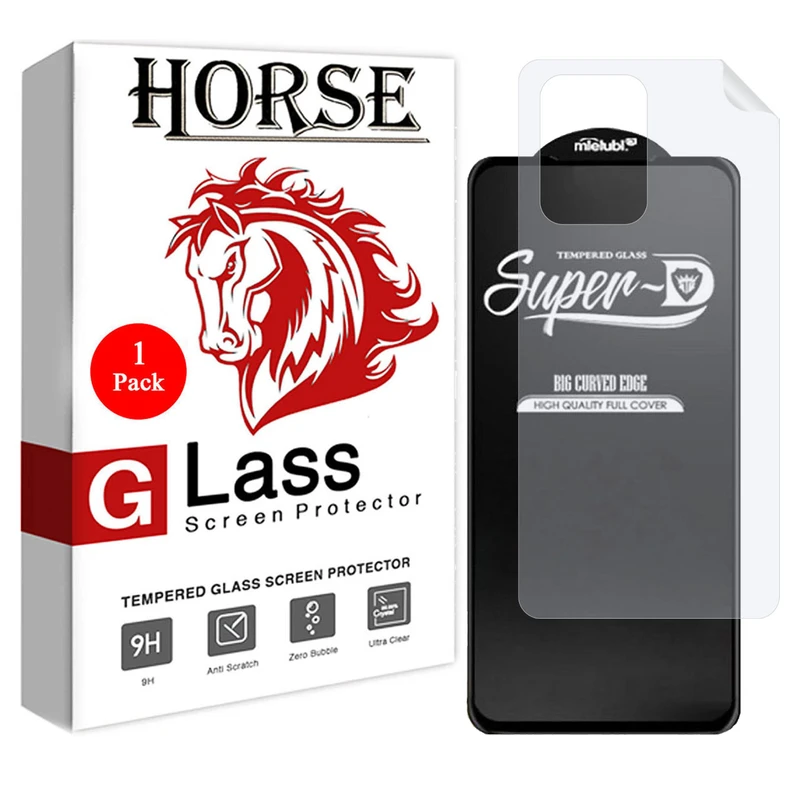 محافظ صفحه نمایش  هورس مدل 2SN-Glass   مناسب برای گوشی موبایل شیائومی  11T Pro  به همراه محافظ پشت گوشی