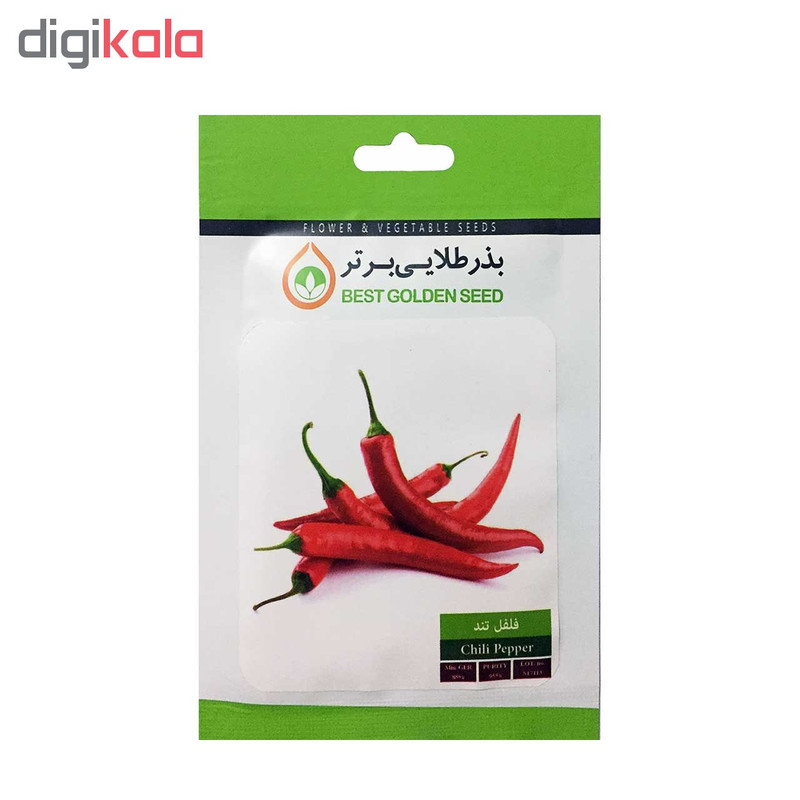 بذر فلفل قلمی تند بذر طلایی برتر کد BZT-61 بذر فلفل قلمی تند بذر طلایی برتر کد BZT-61