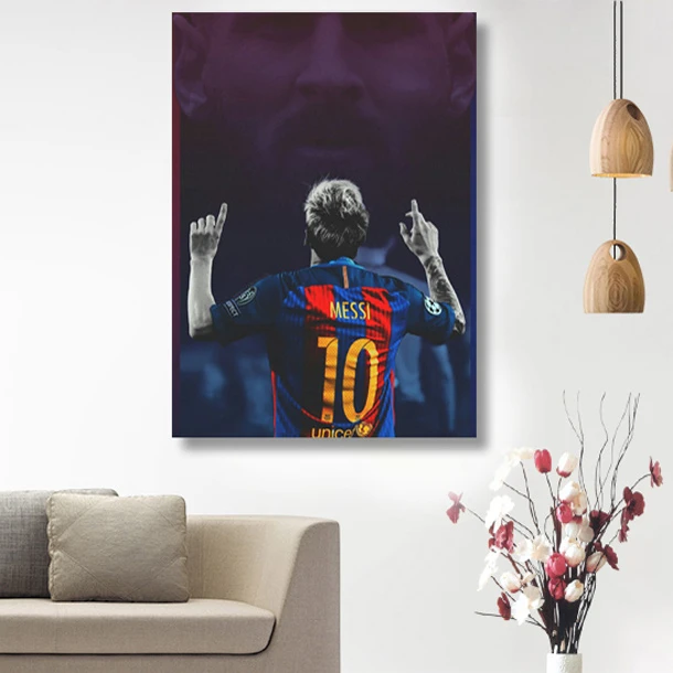 تابلو شاسی گالری استاربوی طرح مسی مدل Barcelona 01