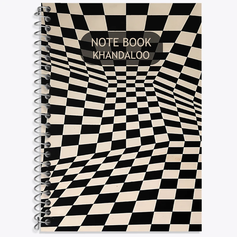 دفتر نت موسیقی 50 برگ خندالو طرح چهارخونه کد N2741