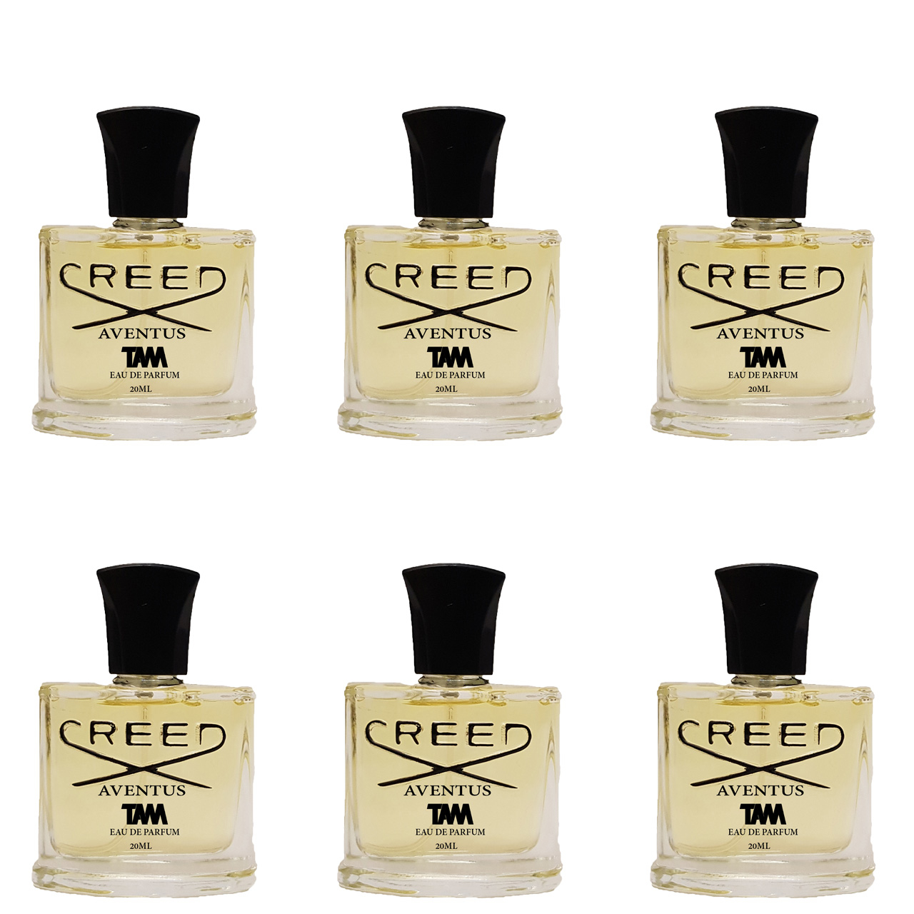 عطر جیبی تام مدل اونتوس حجم 25میلی لیتر بسته 6 عددی