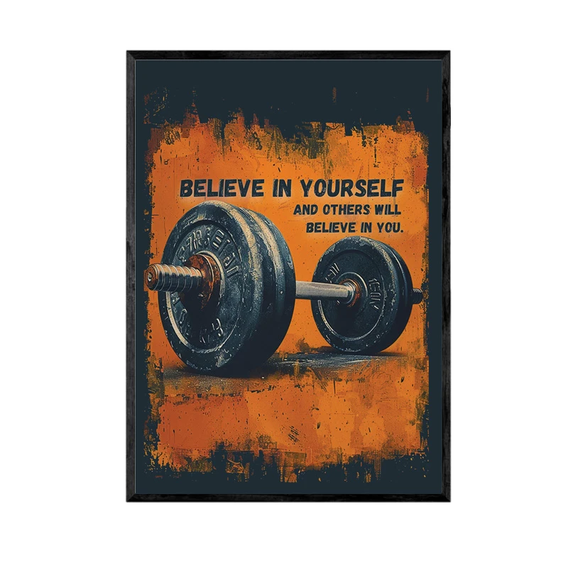 تابلو مدل انگیزشی believe in yourself