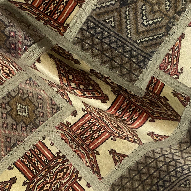 کلاژ کناره دستباف 0.5 متری مدل KE90F024