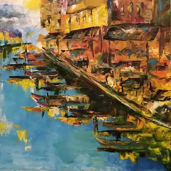 تابلوی نقاشی رنگ روغن کد N03