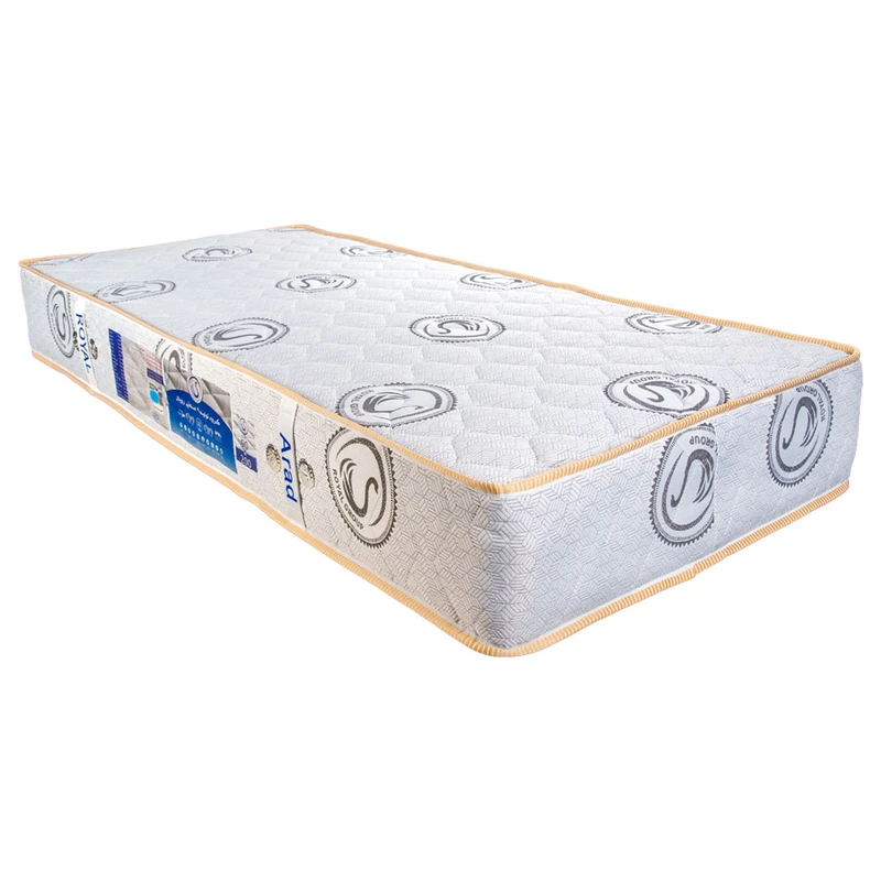 تشک رویال مدل طبی فنری آراد قو یک نفره سایز 90x200 سانتی متر