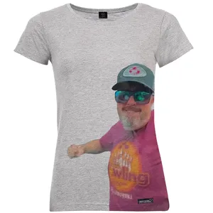 تی شرت آستین کوتاه زنانه 27 مدل Man Punching Window کد MH1497