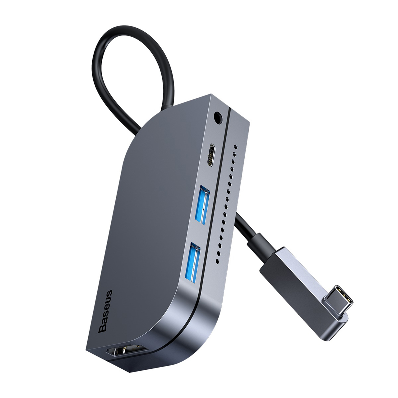  هاب 6 پورت USB-C باسئوس مدل CAHUB-CWJ0G 