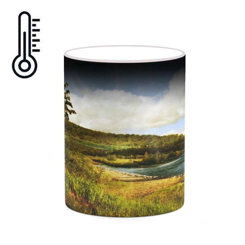 ماگ حرارتی کاکتی مدل منظره کد mgh20730