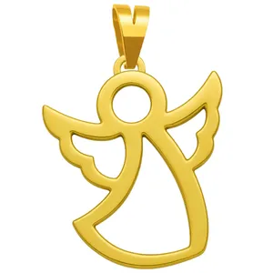 آویز گردنبند طلا 18 عیار زنانه گالری صادقی طرح فرشته