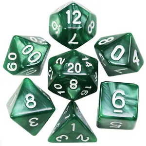 تاس بازی مدل Dungeons and Dragons بسته 7 عددی