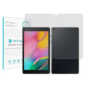 Rockspace model Hygel screen protector suitable for Samsung Galaxy Tab A 8.0 2019 tablet along with tablet back protector