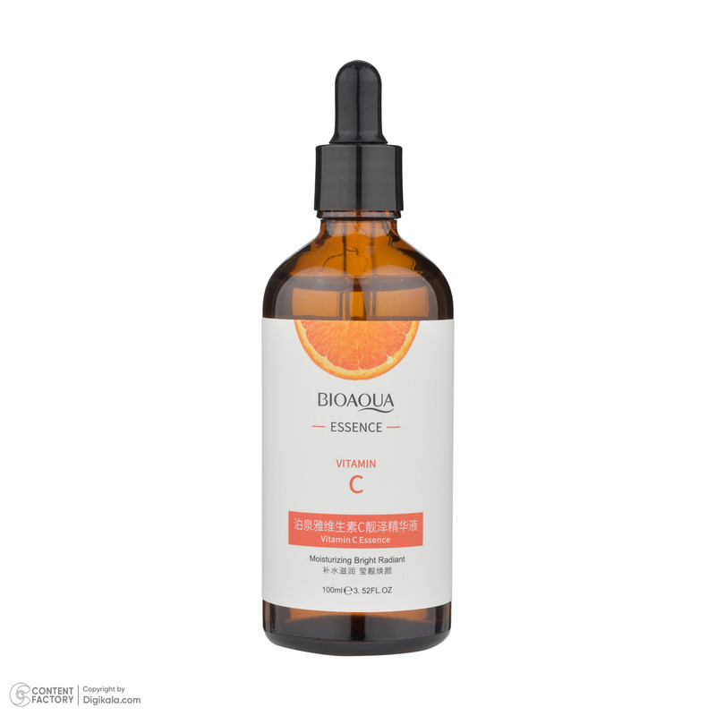 سرم روشن کننده پوست بی آکوا مدل VITAMIN C مناسب برای انواع پوست حجم 100 میلی‌لیتر