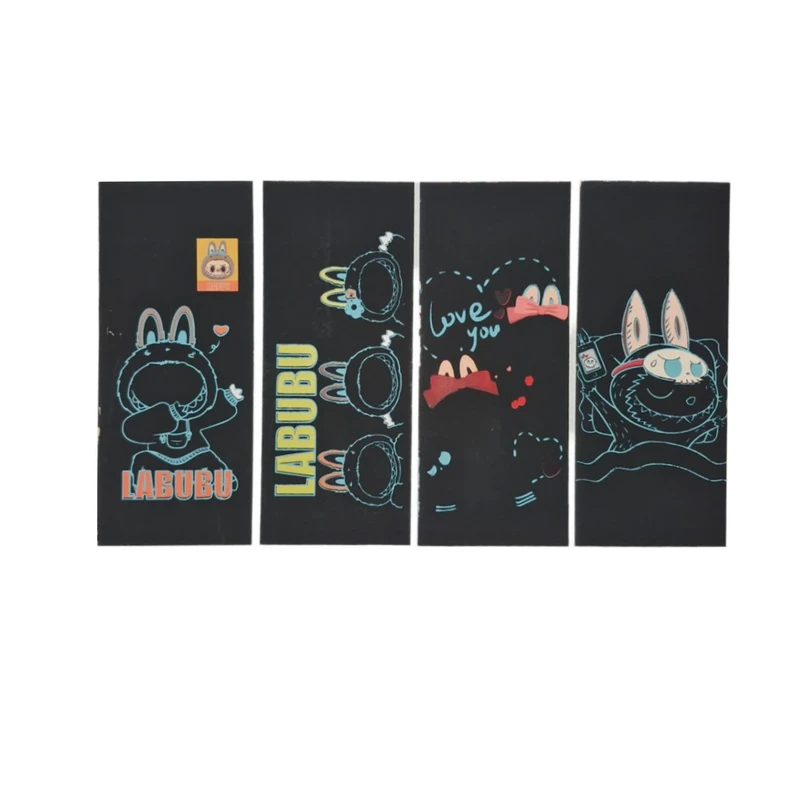 بازی آموزشی رنگ آمیزی مدل اسکراچ لبوبو بسته 4 عددی