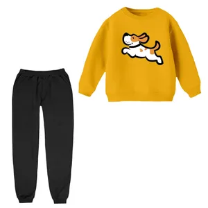 ست سویشرت و شلوار راحتی بچگانه مدل سگ 