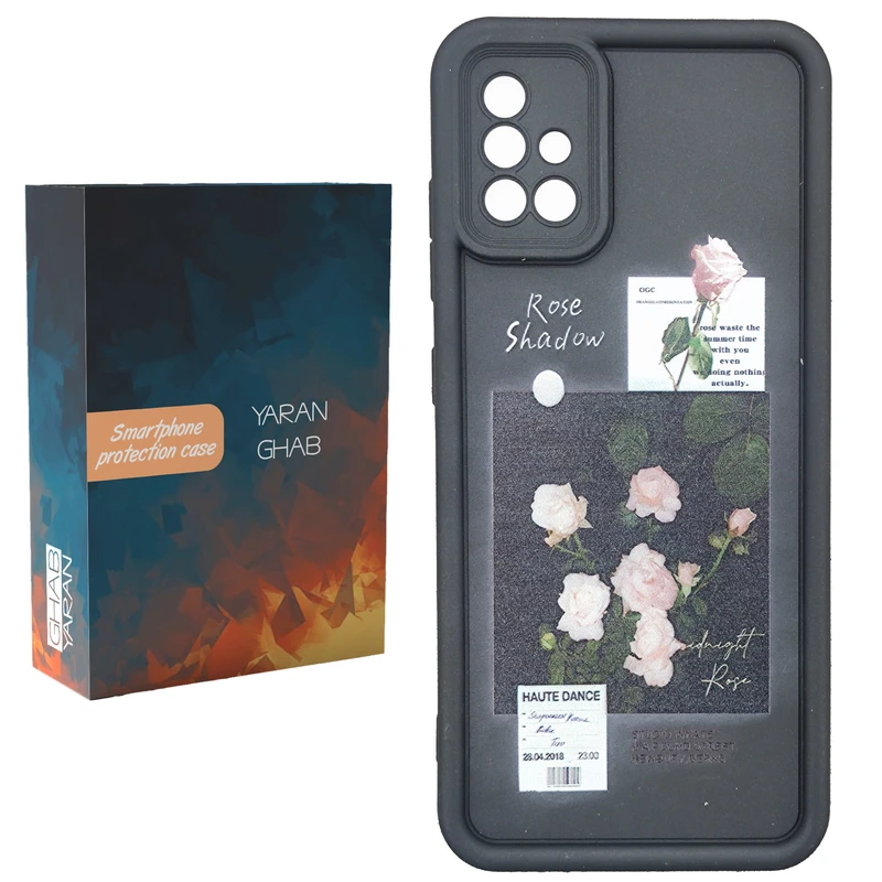 کاور یاران قاب مدل Rose مناسب برای گوشی موبایل سامسونگ GALAXY A51