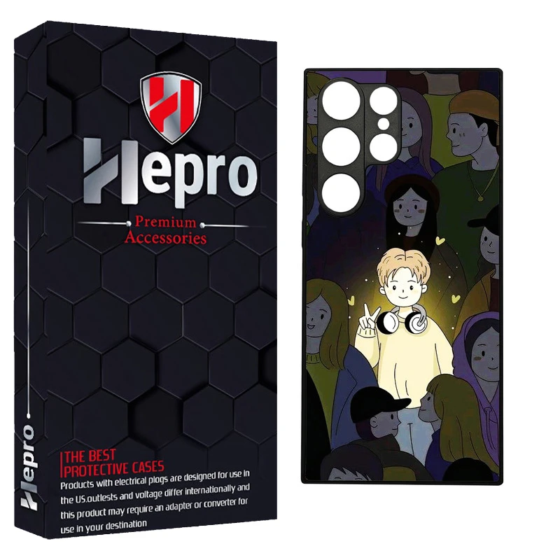 کاور هپرو طرح فانتزی مدل TPU مناسب برای گوشی موبایل سامسونگ Galaxy S24 ULTRA