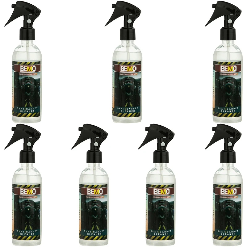 اسپری تمیز کننده داخل خودرو بمو مدل TRA1 حجم 250 میلی لیتر بسته 7 عددی