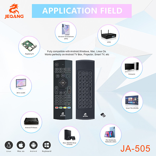 ریموت کنترل ایر ماوس جکنگ مدل JA-505 ریموت کنترل ایر ماوس جکنگ مدل JA-505