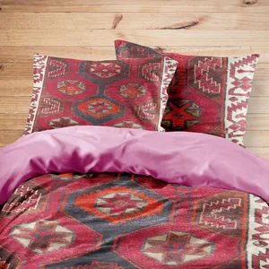 سرویس روتختی مدوپد طرح فرش لردی مدل C-Lori07 یک نفره 4 تکه