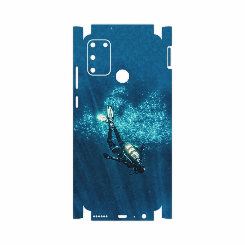 برچسب پوششی ماهوت مدل Scuba Diving-FullSkin مناسب برای گوشی موبایل آنر 9A