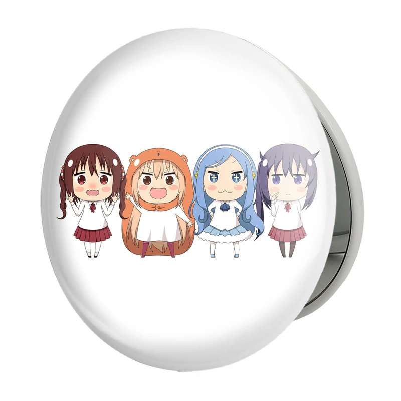 آینه جیبی خندالو طرح انیمه اومارو چان انیمه اوماروچان Umaru Chan مدل تاشو کد 18494 