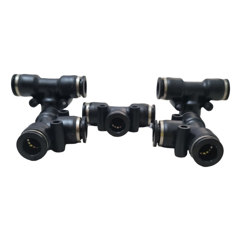 رابط اتصال پنوماتیک مدل سه راهی کد 10-10-10 مجموعه 5 عددی