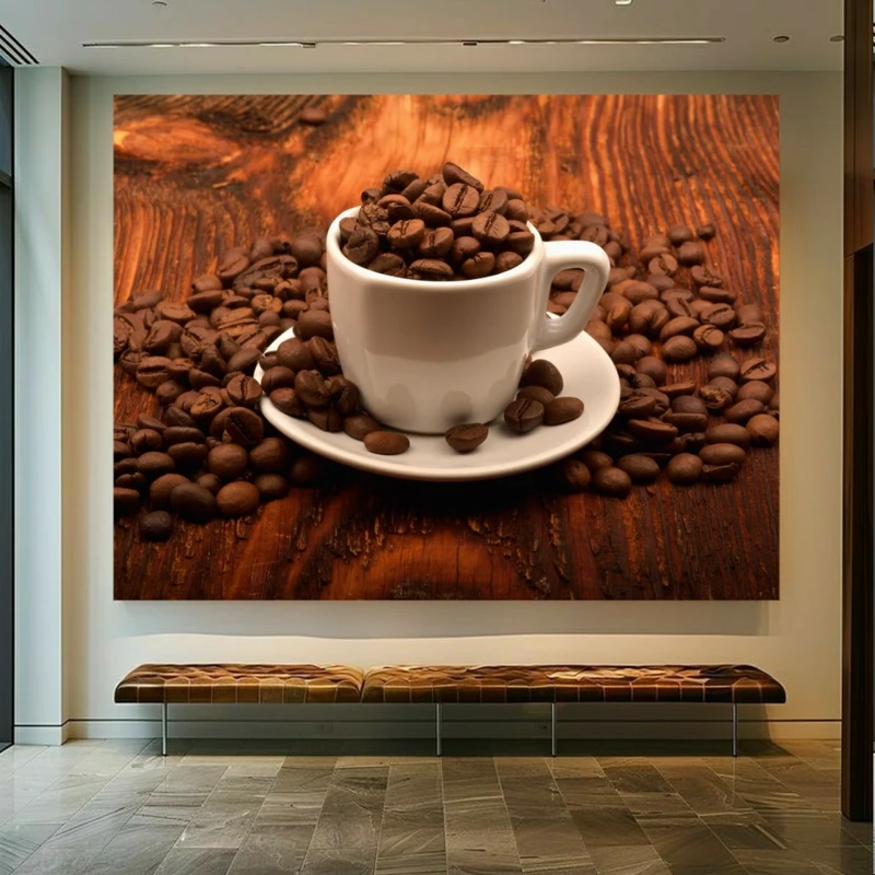  استیکر طرح قهوه مدل کافی شاپ کد BK23966