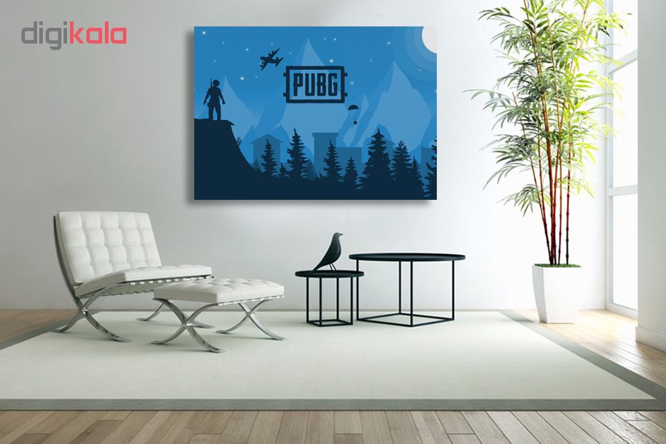 تابلو شاسی گالری استاربوی  طرح بازی PubG مدل Amazing Game 2