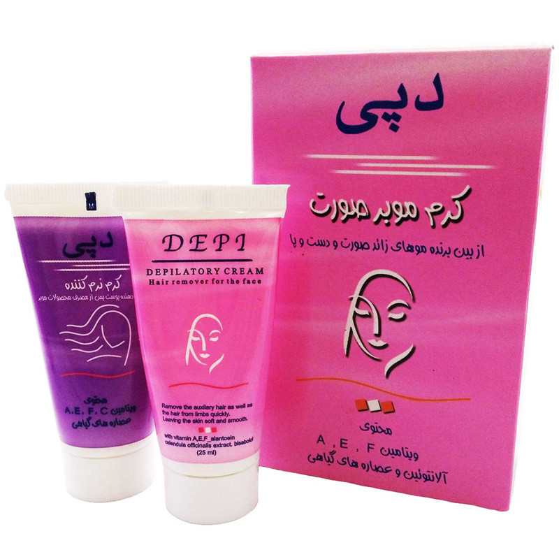 کرم موبر صورت دپی حجم 50 میلی لیتر کرم موبر صورت دپی حجم 50 میلی لیتر