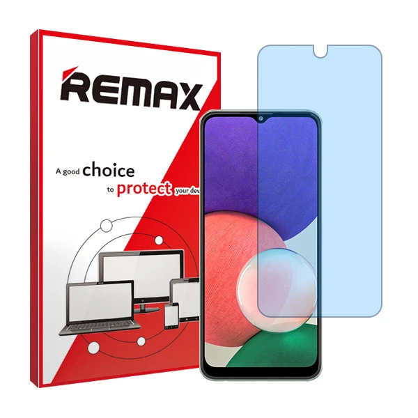 محافظ صفحه نمایش ضد اشعه آبی ریمکس مدل HyBLU مناسب برای گوشی موبایل سامسونگ Galaxy A22 5G