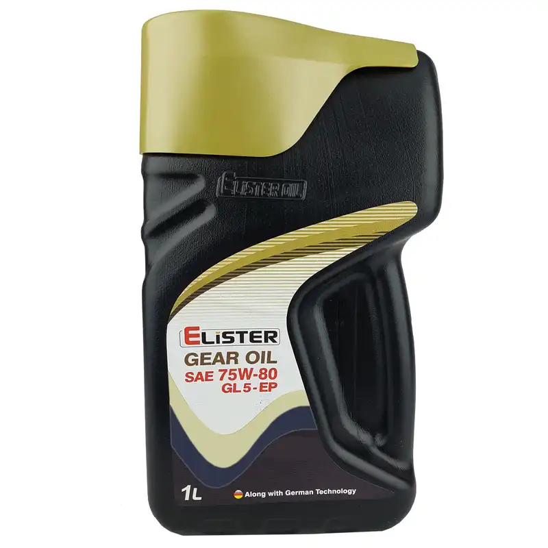 روغن دنده خودرو الیستر مدل SAE 75W-80 GL5-EP حجم 1 لیتر