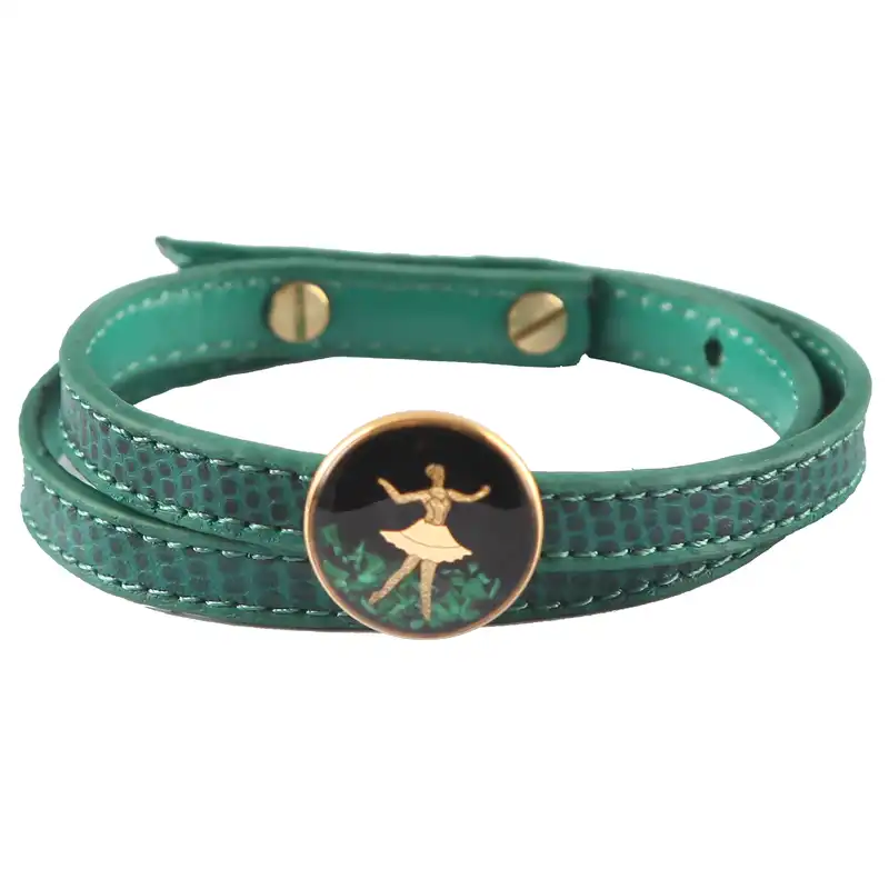 دستبند طلا گالری الون طرح رقص باله کد 198314