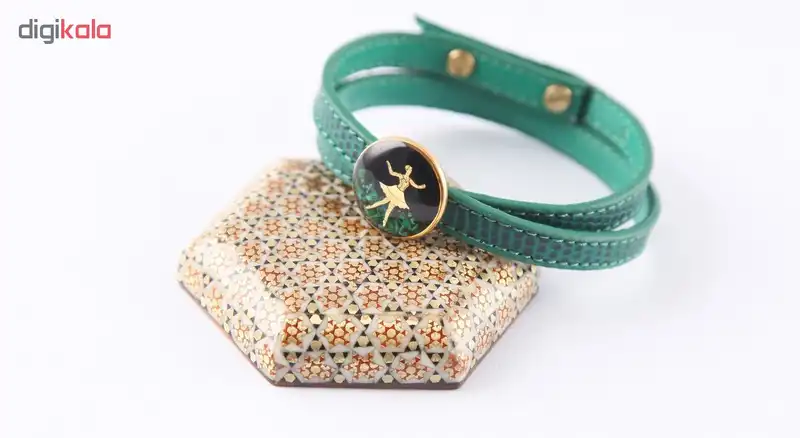 دستبند طلا گالری الون طرح رقص باله کد 198314