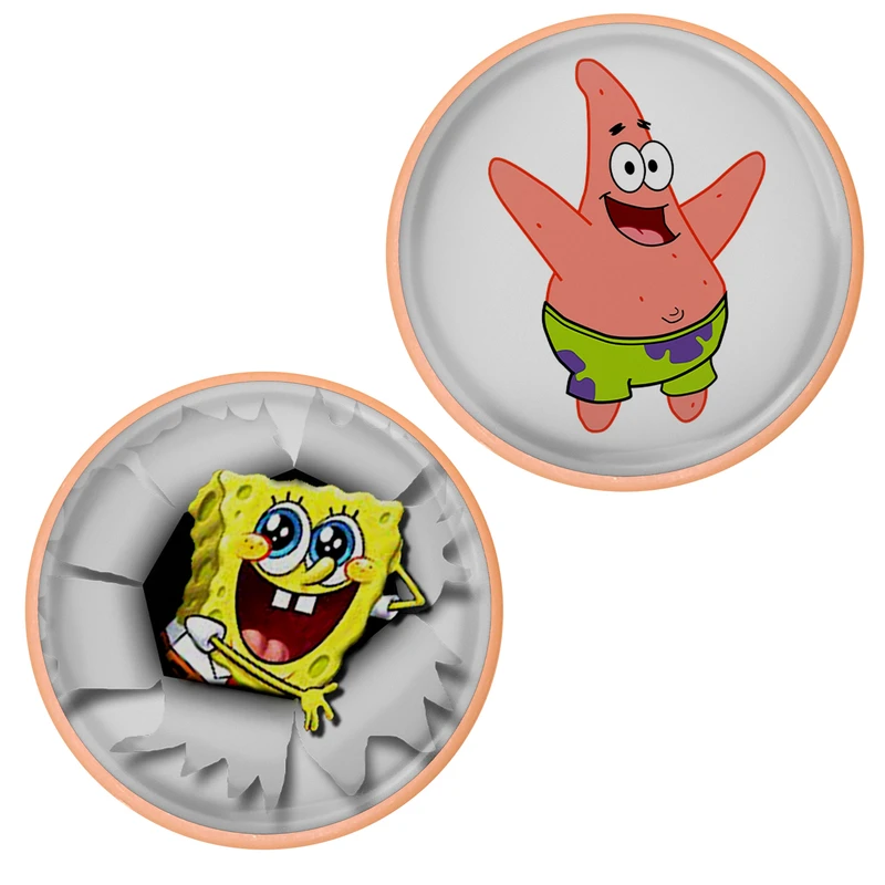 تراش مدل مخزن دار طرح باب اسفنجی و پاتریک کد S10720-28 بسته دو عددی