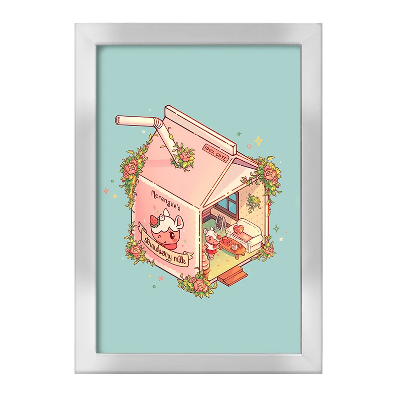 تابلو خندالو طرح بازی انیمال کراسینگ (Animal Crossing) کد 32656