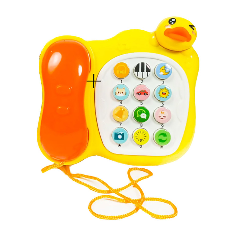 اسباب بازی مدل تلفن طرح اردک کد 01