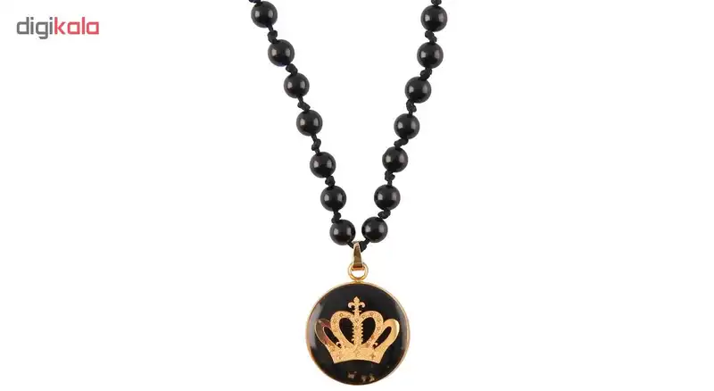 گردنبند طلا گالری الون طرح تاج ملکه کد 198310