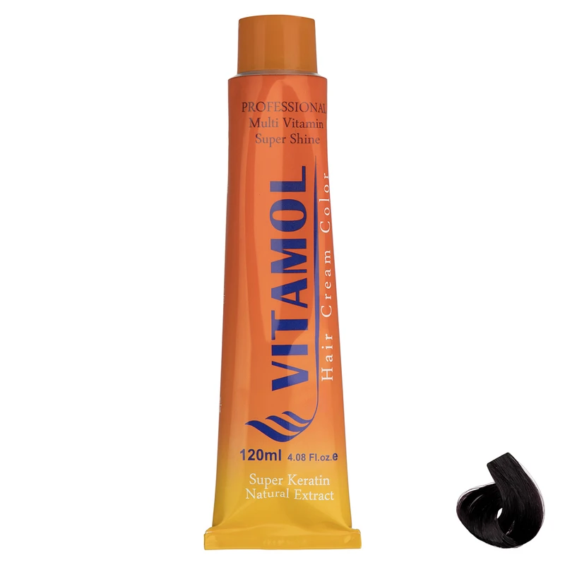 رنگ مو گیاهی ویتامول سری Violet مدل Medium شماره 5.20