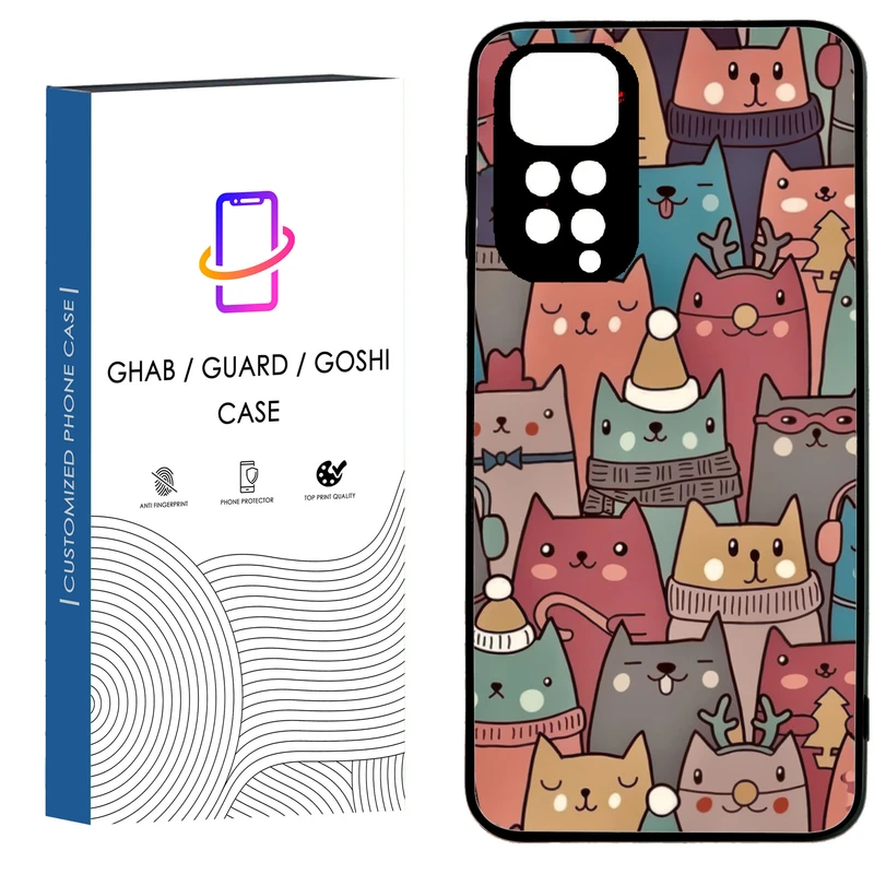 کاور قاب گارد گوشی طرح فانتزی کد 52 - TPU مناسب برای گوشی موبایل شیائومی Redmi note11 4g / note 11s 4g