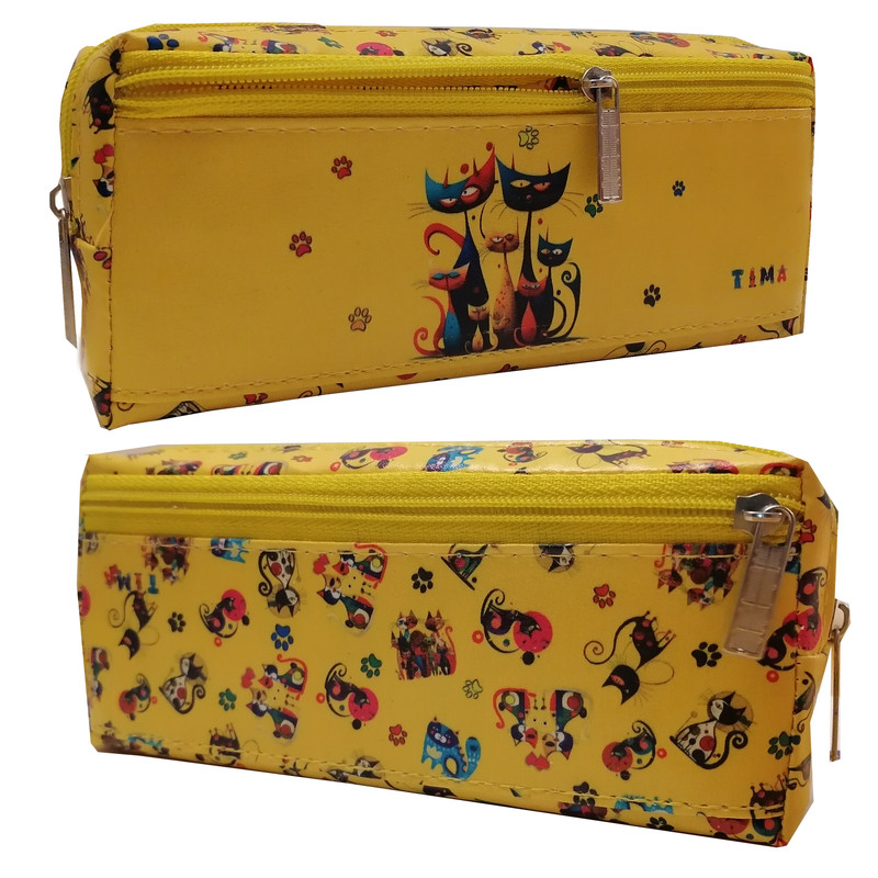 جامدادی تیما مدل سه زیپ کد Cati