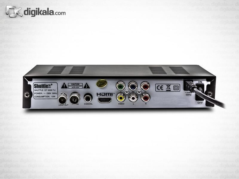 گیرنده تلویزیون دیجیتال شاتل تک DVBT DT 3000TU