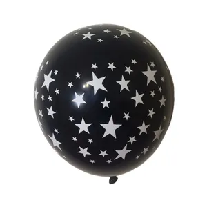 بادکنک لاتکس طرح ستاره ای مدل Stars مجموعه 40 عددی