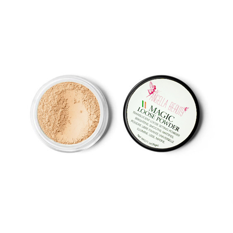 پودر تثبیت کننده آرایش انجلا بیوتی شماره 3 natural