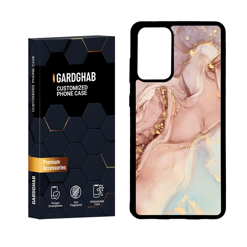 کاور گارد قاب مدل پشت گلس ساده مناسب برای گوشی موبایل سامسونگ Galaxy A72