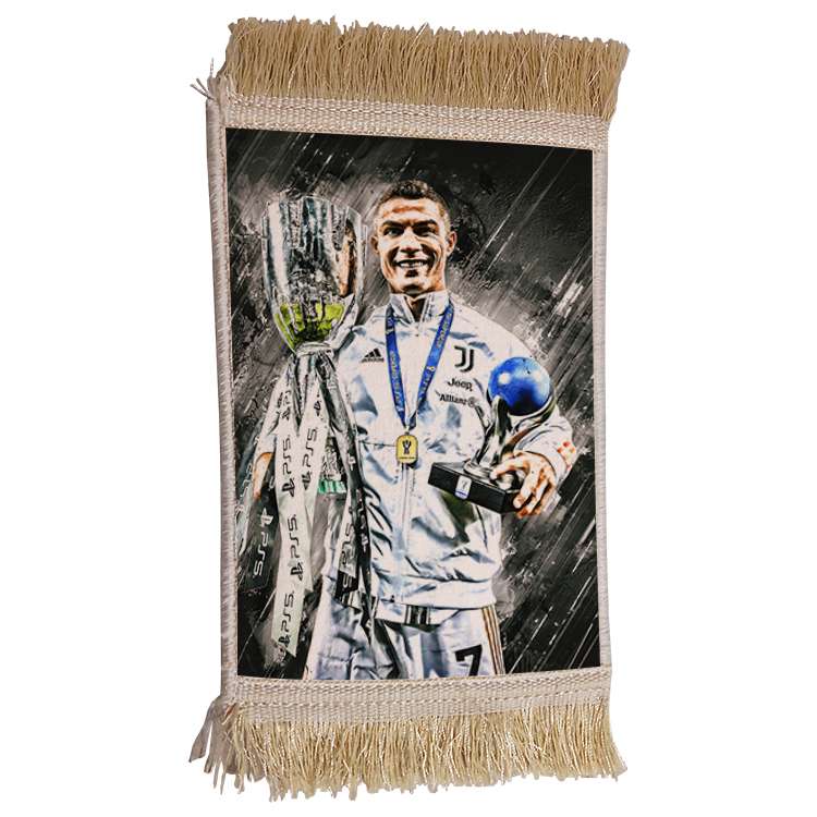 فرش ماشینی دیوارکوب مدل رونالدو کد 391