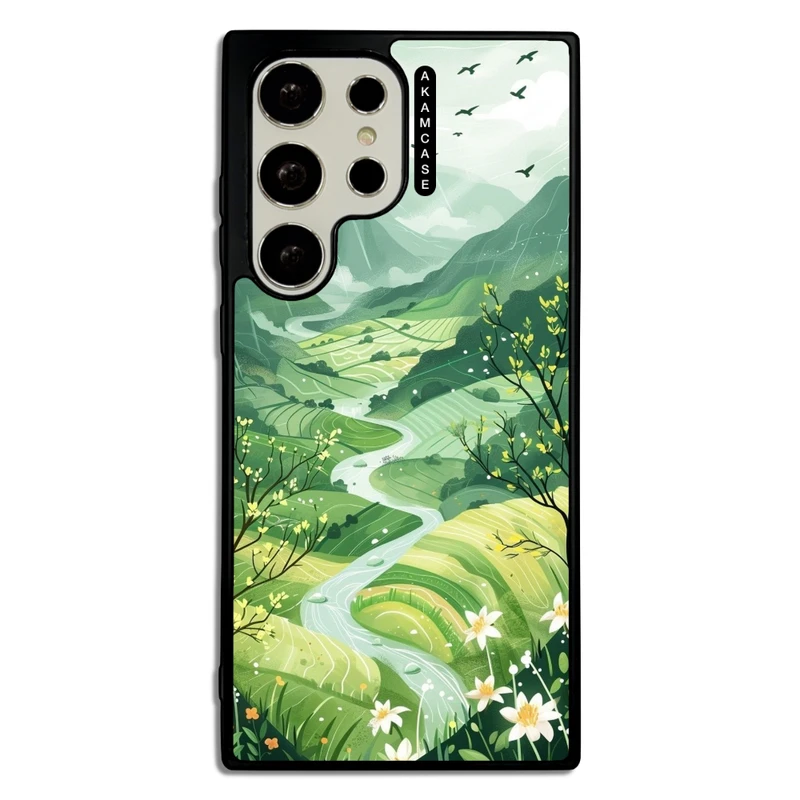 کاور آکام مدل AMC-WSGS23U-NATURE-15 مناسب برای گوشی موبایل سامسونگ Galaxy S23 Ultra