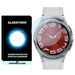 محافظ صفحه نمایش شیشه‌ای گلستیک مدل SH-GL مناسب برای ساعت هوشمند سامسونگ Galaxy watch 6 Classic 47mm